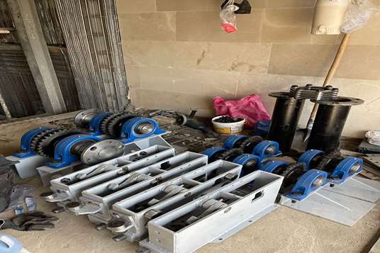 پارکینگ مکانیزه زیرزمینی عامریه کاشان